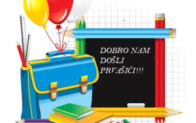 Obavijest za roditelje prvaša