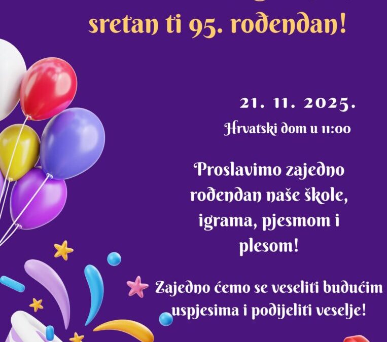Dan škole – pozivnica za roditelje i umirovljenike