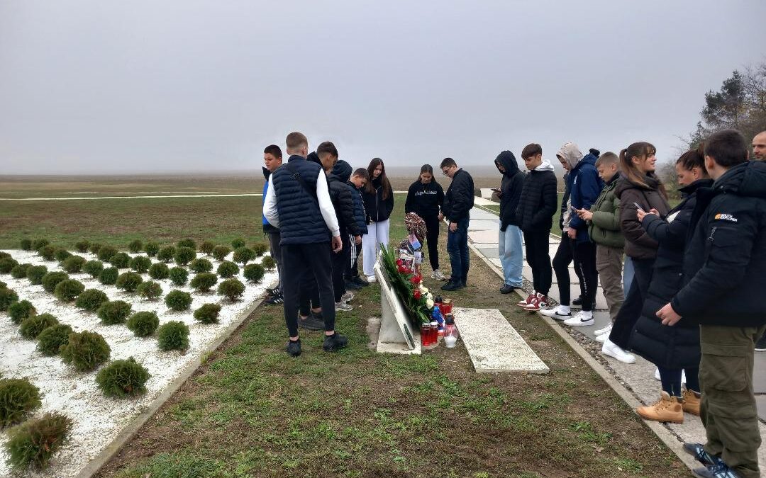 Osmaši na terenskoj nastavi u Vukovaru