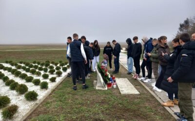 Osmaši na terenskoj nastavi u Vukovaru