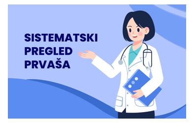 Obavijest roditeljima budućih prvašića – sistematski pregled