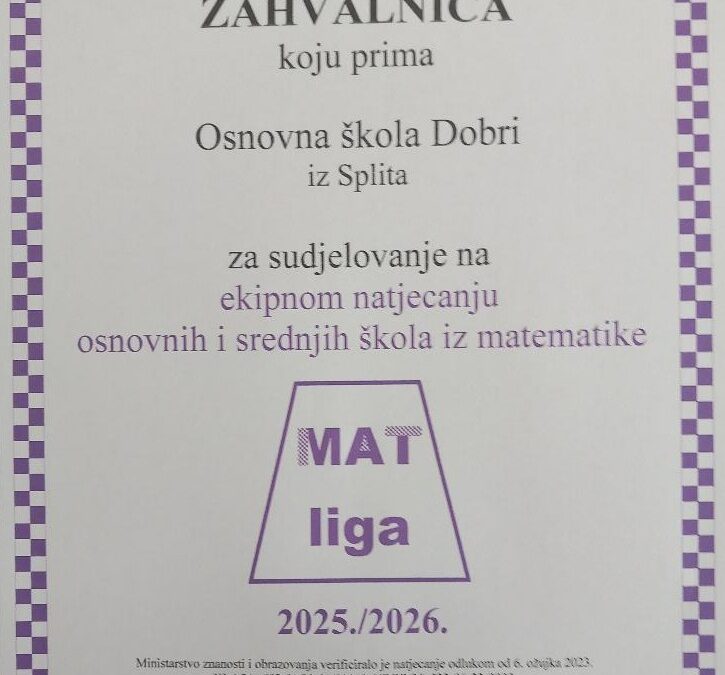 Završetak još jedne sezone MAT lige