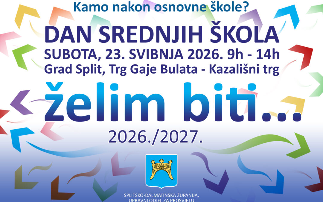 Dan srednjih škola – obavijest