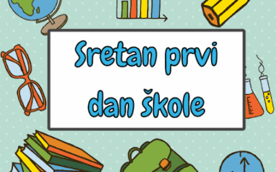 Obavijest o prvom danu nastave