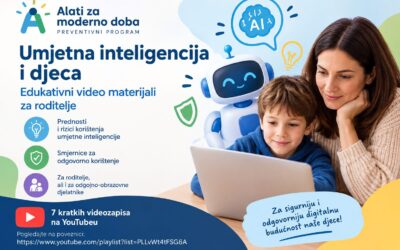 Umjetna inteligencija i djeca – edukativni video materijali za roditelje